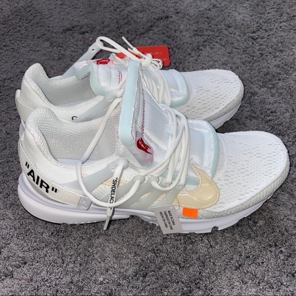 off white presto sneakers
